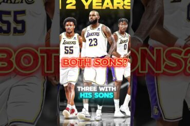 Will LeBron Form a Big 3 With His Sons on the Lakers?