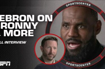 LeBron James on Bronny's 'emotional' draft night, how much more he has to give & more | SportsCenter