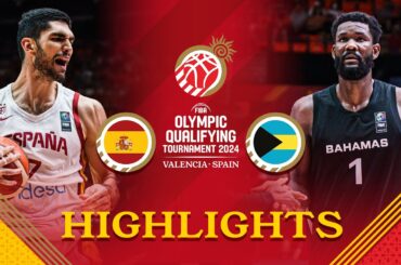 Final: Spain 🇪🇸 vs Bahamas 🇧🇸 | Highlights | FIBA OQT 2024 Spain