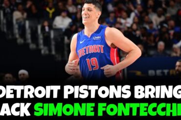 Simone Fontecchio Resign With Detroit Pistons For 2-year $16 Million | Will He Start This Season?