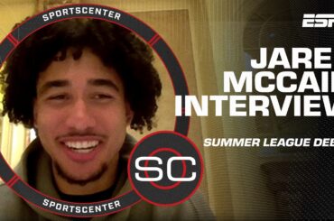 Jared McCain talks 76ers Summer League debut & Philly fans embracing his TikTok | SportsCenter