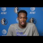 Olivier-Maxence Prosper Interview at Dallas Mavericks Summer League Practice