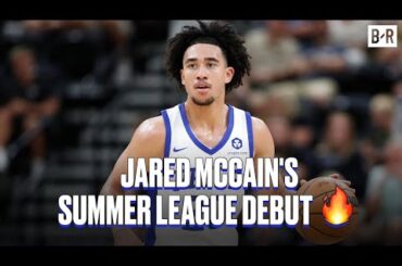 Jared McCain Shows Out In Summer League Debut | NBA Summer League 2024