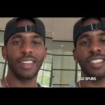 Chris Paul with a message to the San Antonio Spurs Fans!!