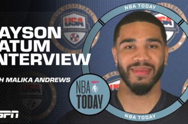 Jayson Tatum still enjoying the Celtics title & preparing for the Olympics with Team USA | NBA Today