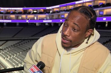 DeMar DeRozan talks to FOX40 about his fit with Sacramento Kings, appearing in Kendrick Lamar video