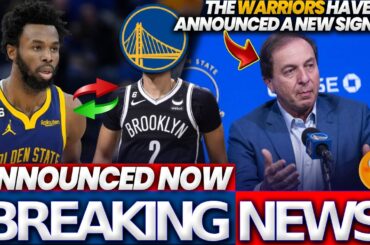 Warriors trade Andrew Wiggins for player worth $23 million;Golden State Warriors celebrate signing..