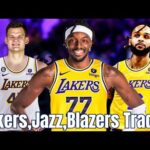 Lakers, Jazz, Blazers Trades Could Be The Answer! Jazz The Key To It All