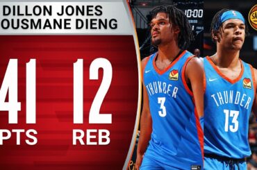 Dillon Jones(21 PTS) & Ousmane Dieng (20 PTS) GO TO WORK In The Salt Lake City Summer League!