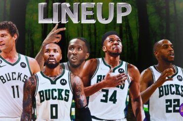 MILWAUKEE BUCKS OFFICIAL LINEUP 2024-2025 SEASON