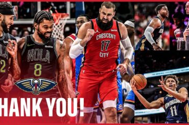 Thank you Jonas, Naji, Larry, Dyson, E.J. & Cody | New Orleans Pelicans