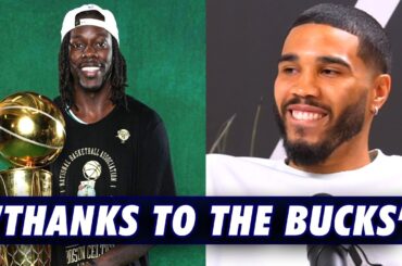 Jayson Tatum Still Can't Believe The Bucks Traded Jrue Holiday to The Celtics