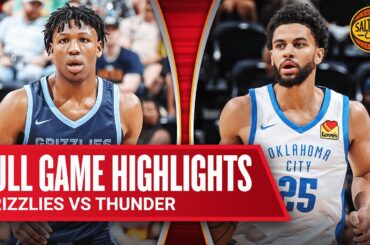 GRIZZLIES vs THUNDER | SALT LAKE CITY SUMMER LEAGUE | FULL GAME HIGHLIGHTS