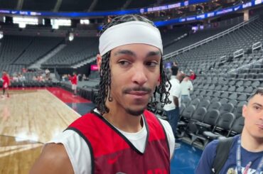 Indiana Pacers guard Andrew Nembhard on making Canadian Olympic Team