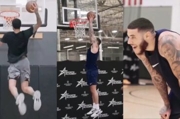 Lonzo Ball getting ready for next season with insane dunks in workout 😳