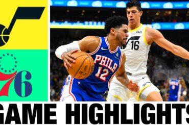 Philadelphia 76ers vs Utah Jazz FULL GAME Highlights | 2024 NBA Summer League