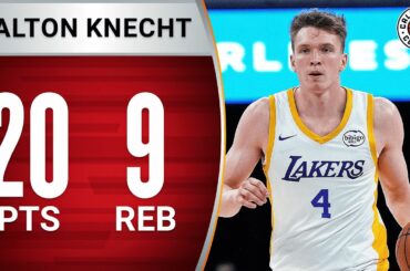 Lakers Rookie Dalton Knecht Gets BUSY vs Heat! 👀