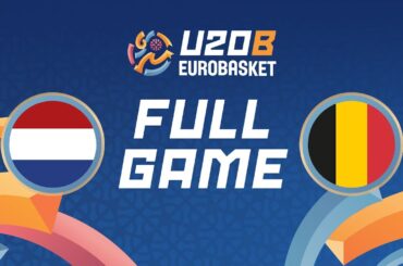 Netherlands v Belgium | Full Basketball Game | FIBA U20 Women's EuroBasket 2024 Division B