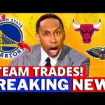 CONFIRMED NOW! UNBELIEVABLE 3-TEAM NBA TRADE! WARRIORS, BULLS, AND PELICANS CONFIRMED! WARRIORS NEWS