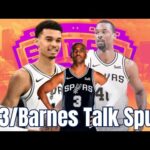 Spurs Chris Paul & Harris Barnes Excited For Victor Wembanyama