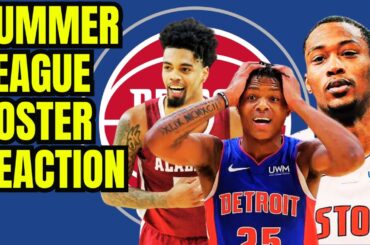 Detroit Pistons Summer League roster breakdown - reaction and players to watch