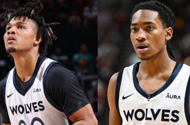 First Look At Minnesota Timberwolves' Top Picks Rob Dillingham & Terrence Shannon Jr!