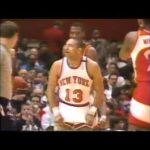 1989-90 NBA New York Knicks vs. Atlanta Hawks Highlights (Jan.4, 1990)