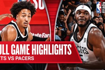 NETS vs PACERS | NBA SUMMER LEAGUE | FULL GAME HIGHLIGHTS