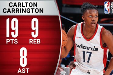 No. 14 Overall Pick Carlton "Bub" Carrington SHINES In His Summer League Debut!