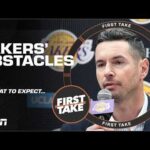 The BIGGEST OBSTACLE for JJ Redick and the Lakers 🍿 | First Take