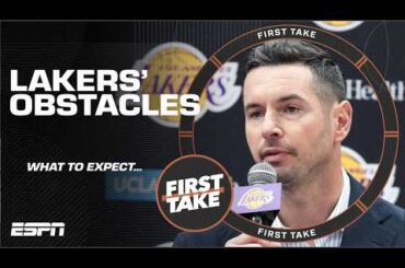 The BIGGEST OBSTACLE for JJ Redick and the Lakers 🍿 | First Take