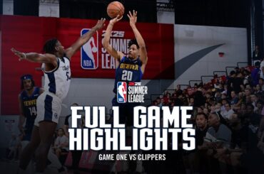 Denver Nuggets vs. Los Angeles Clippers Full Game Highlights | NBA Summer League 🎥