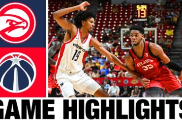 Washington Wizards vs Atlanta Hawks Wizards FULL GAME Highlights | 2024 NBA Summer League