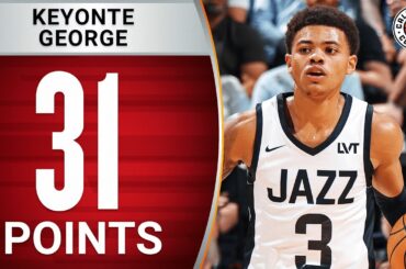 Keyonte George Drops ANOTHER 30+ PT Game In Salt Lake City Summer League! 🔥