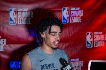 Julian Strawther Full Post Game Press Conference vs. Clippers 🎙 | NBA Summer League