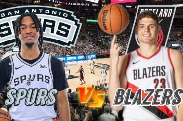 San Antonio Spurs vs Portland Trail Blazers Live Play by Play & Scoreboard