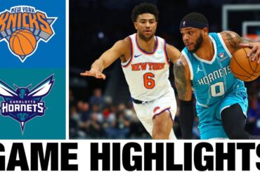 Charlotte Hornets vs New York Knicks FULL GAME Highlights | 2024 NBA Summer League