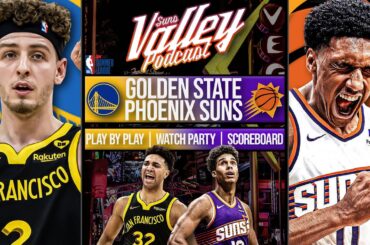 Phoenix Suns vs Golden State Warriors | LIVE Reaction | Scoreboard | Play By Play | Postgame Show