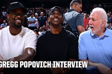 Gregg Popovich talks Spurs’ offseason additions & Hank Egan being honored | NBA Summer League