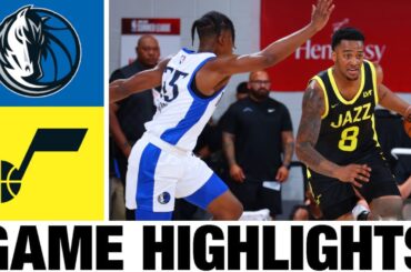 Utah Jazz vs Dallas Mavericks FULL GAME Highlights | 2024 NBA Summer League