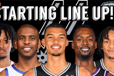 San Antonio Spurs Starting Lineup 2024 2025 & Depth Chart