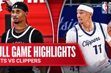 NETS vs CLIPPERS | NBA SUMMER LEAGUE | FULL GAME HIGHLIGHTS