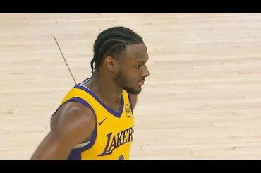 Bronny James Lakers Summer League Debut! Lakers vs Kings