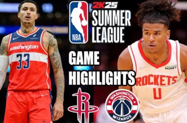 Houston Rockets vs Washington Wizards [Half Time] (07/14/24) | 2024 NBA Summer League