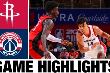 Houston Rockets vs Washington Wizards FULL GAME Highlights | 2024 NBA Summer League