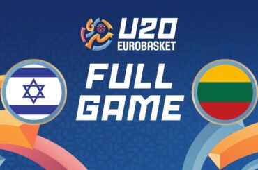 Class. Game 9-10 | Israel v Lithuania | Full Basketball Game | FIBA U20 Women's EuroBasket 2024