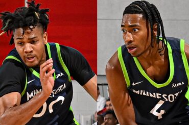 Terrence Shannon Jr. & Rob Dillingham Lead The Timberwolves to 2-0 In Vegas! 🔥