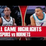 San Antonio Spurs vs Charlotte Hornets Full Game Highlights | NBA Las Vegas Summer League 2024