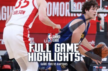 Denver Nuggets vs.Toronto Raptors Full Game Highlights | NBA Summer League 🎥