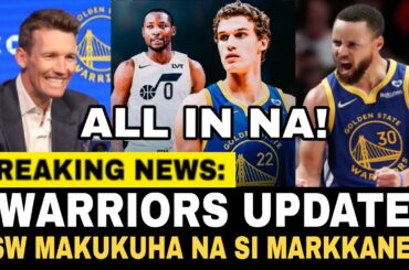 WARRIORS MAKUKUHA NA SI MARKKANEN KUNG PAPAYAG SA GUSTO NG JAZZ! ALL IN NA KAY STEPH! |  Lodsport TV